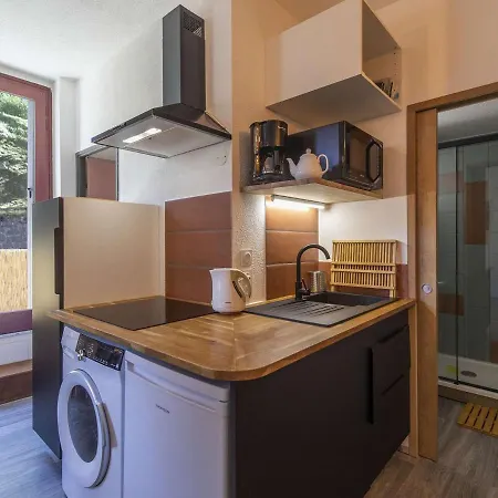 Daire T2 Moderne Avec Terrasse, Renove, Au Pied Des Telecabines Et Proche De Toutes Commodites - Fr-1-401-270 Cauterets